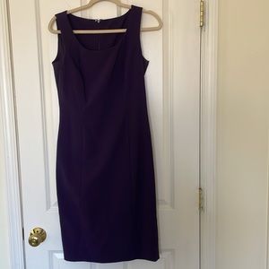 Newport News Purple Sheath Dress - Size 6
